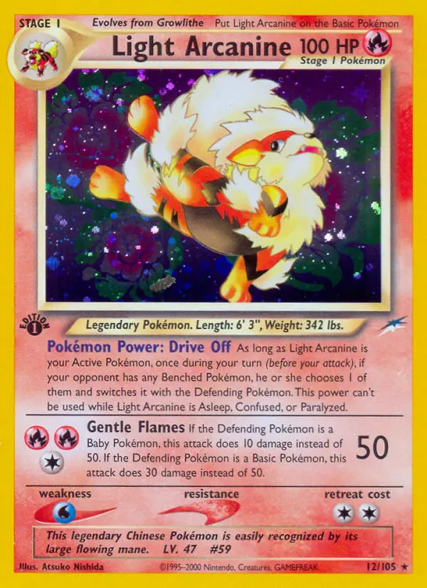 Image of the card Light Arcanine
