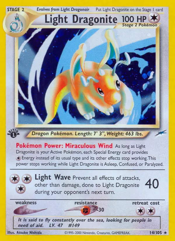 Image of the card Light Dragonite