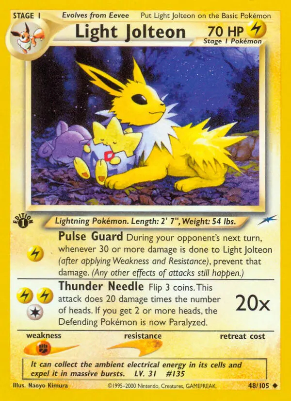 Image of the card Light Jolteon