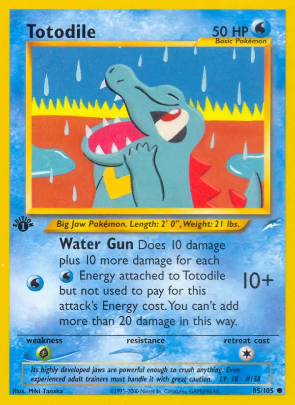 Image of the card Totodile