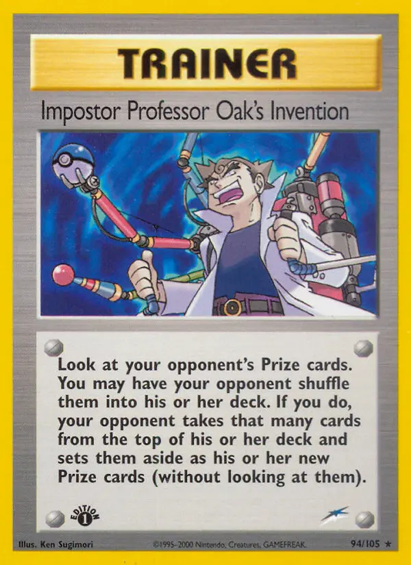 Image of the card Impostor Professor Oak's Invention