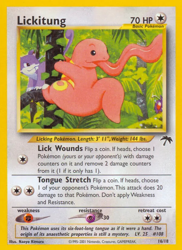 Image of the card Lickitung