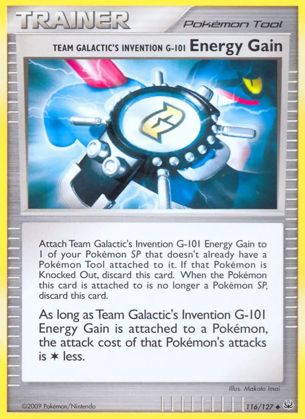 Image of the card Team Galactic's Invention G-101 Energy Gain