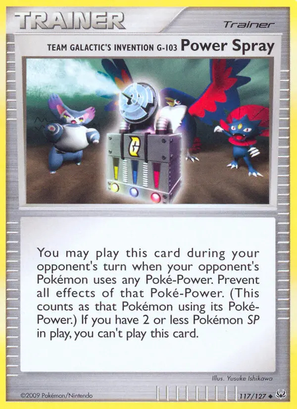 Image of the card Team Galactic's Invention G-103 Power Spray