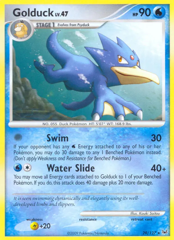 Image of the card Golduck