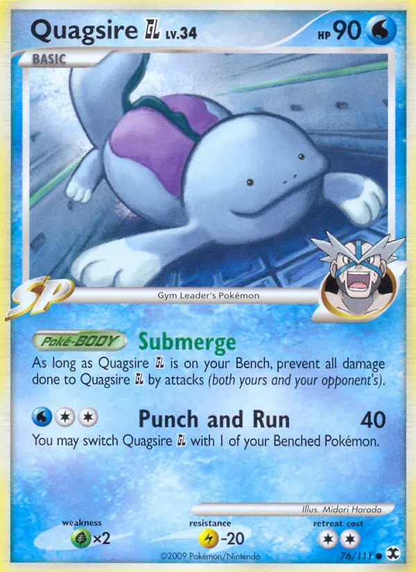 Image of the card Quagsire GL