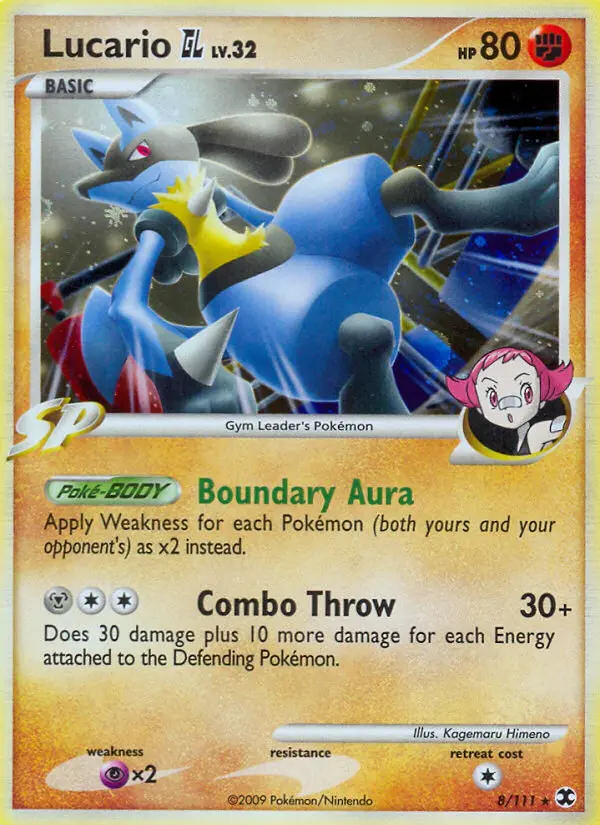 Image of the card Lucario GL