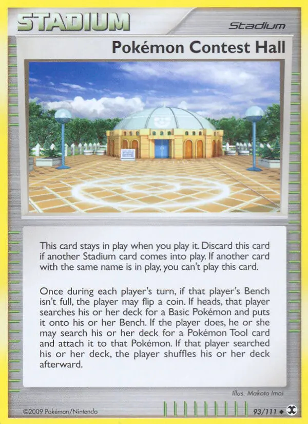 Image of the card Pokémon Contest Hall