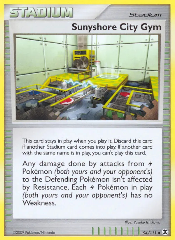 Image of the card Sunyshore City Gym