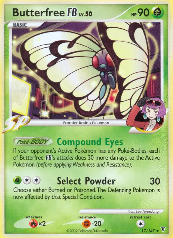 Image of the card Butterfree FB