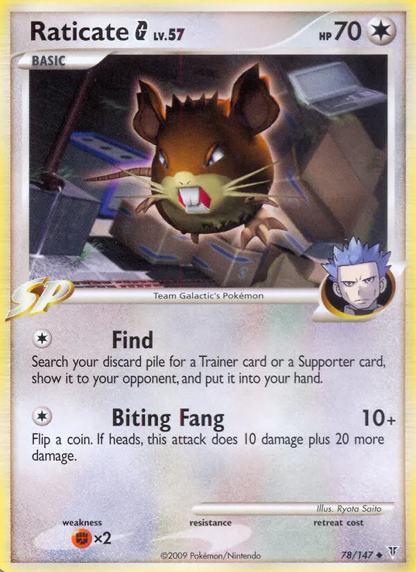 Image of the card Raticate G