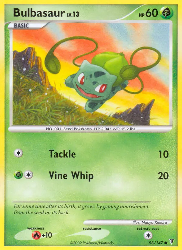 Image of the card Bulbasaur