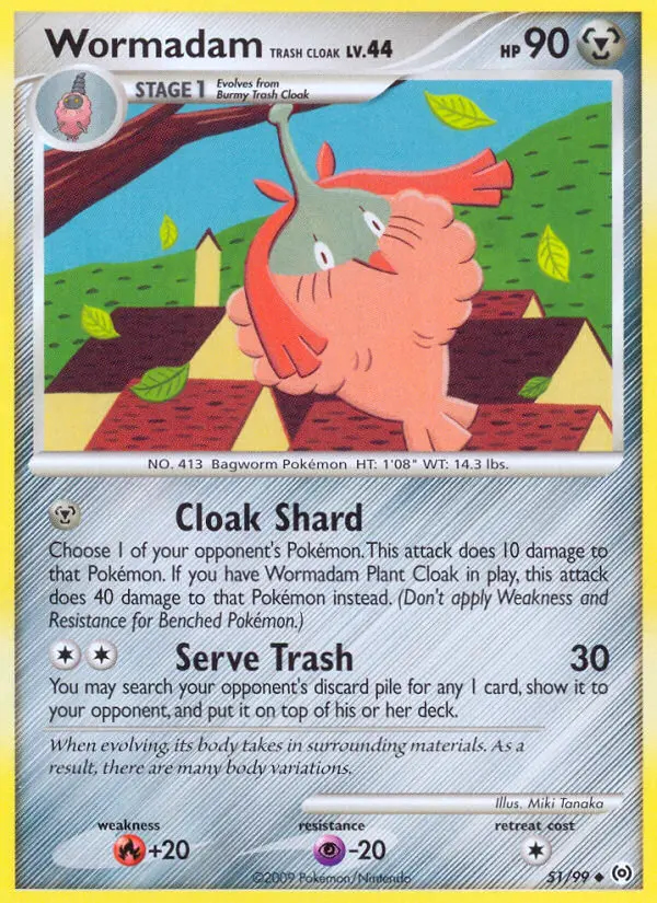 Image of the card Wormadam Trash Cloak