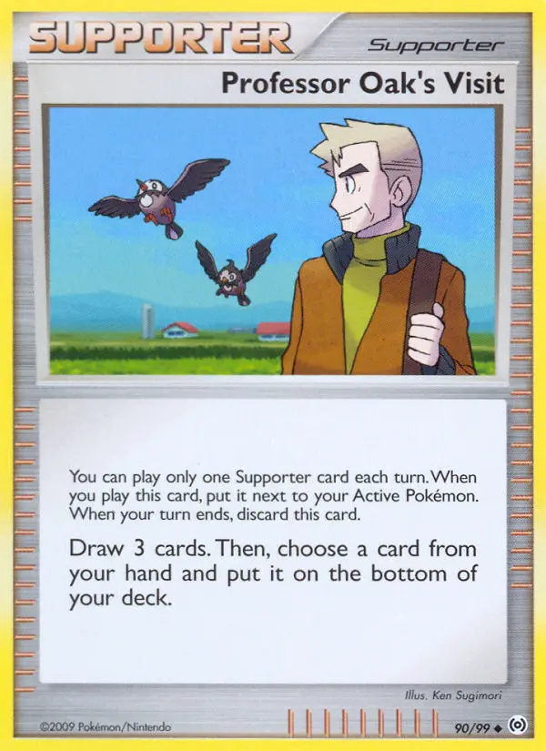 Image of the card Professor Oak's Visit