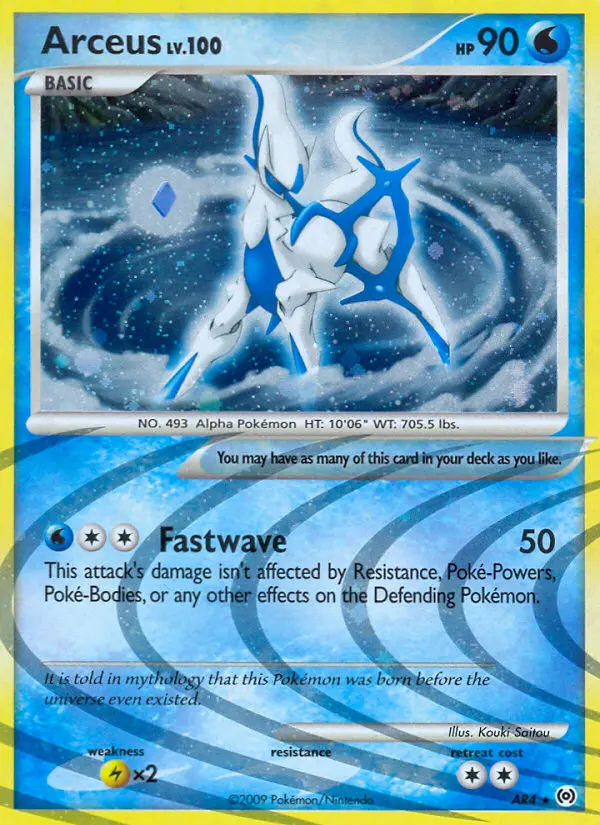 Image of the card Arceus