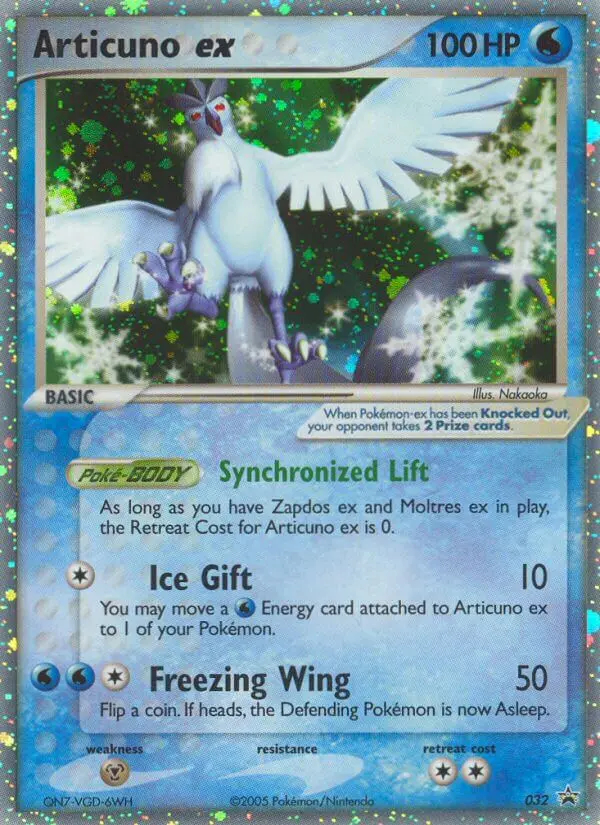 Image of the card Articuno ex