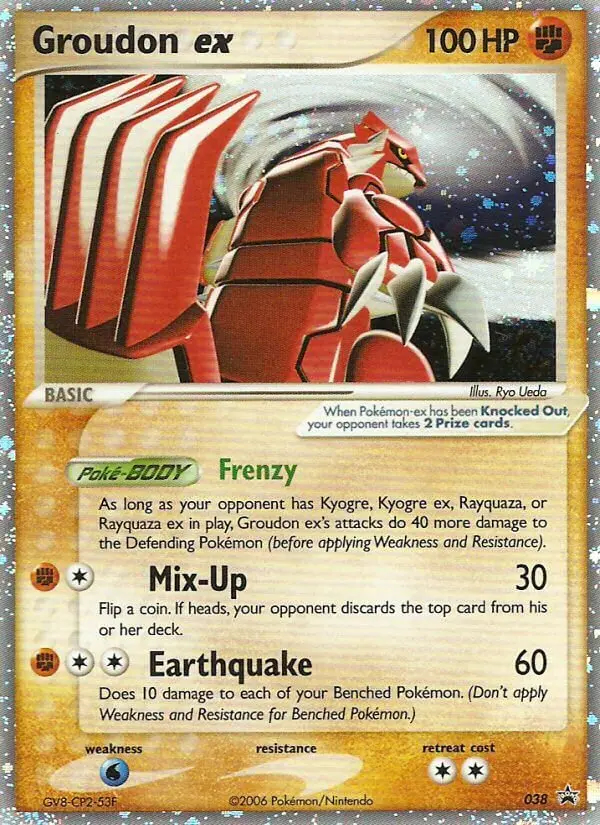 Image of the card Groudon ex