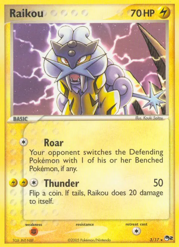 Image of the card Raikou