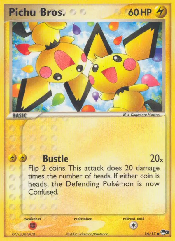 Image of the card Pichu Bros.