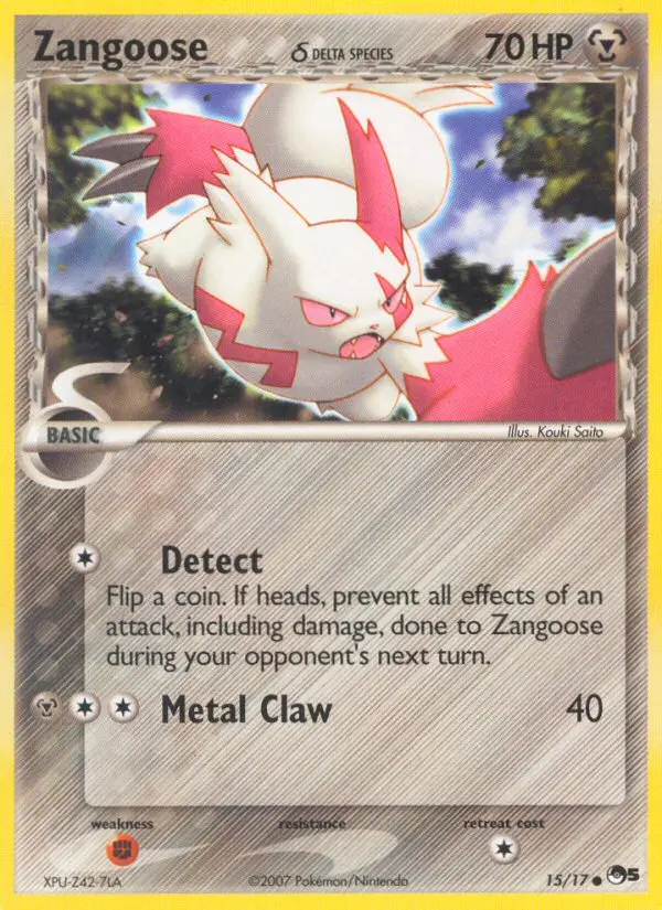Image of the card Zangoose δ