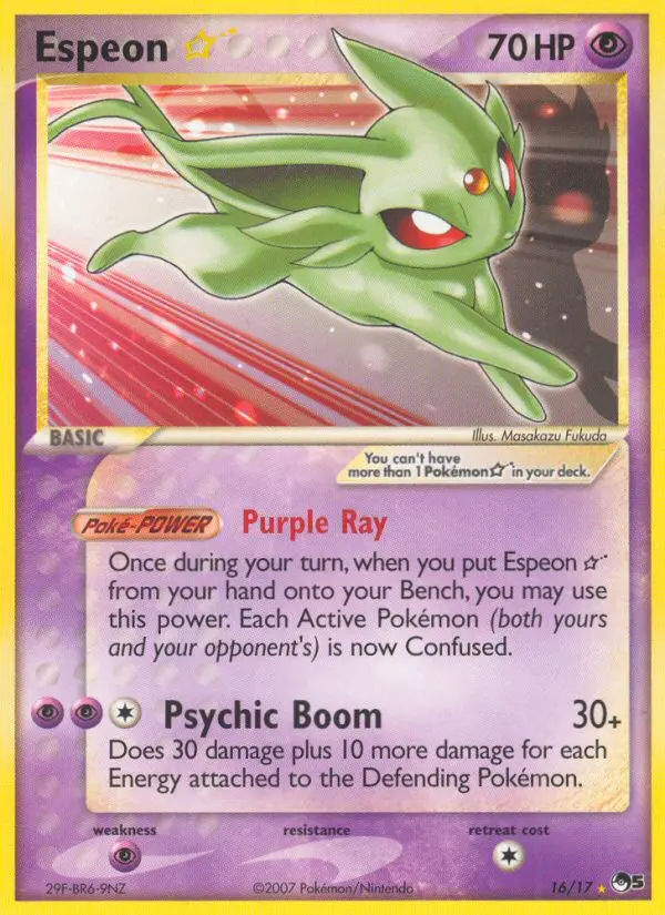 Image of the card Espeon ★