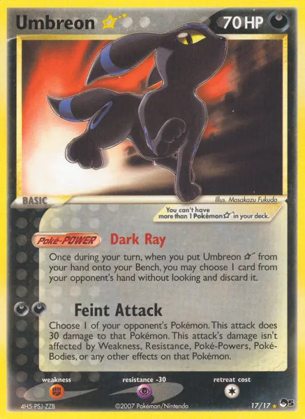 Image of the card Umbreon ★
