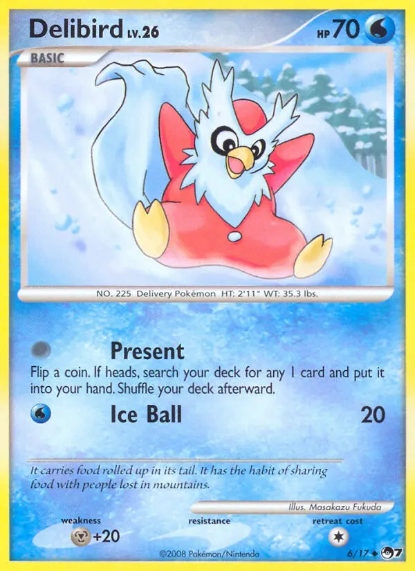 Image of the card Delibird
