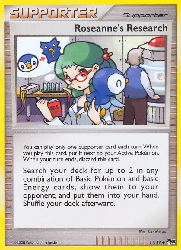 Image of the card Roseanne’s Research