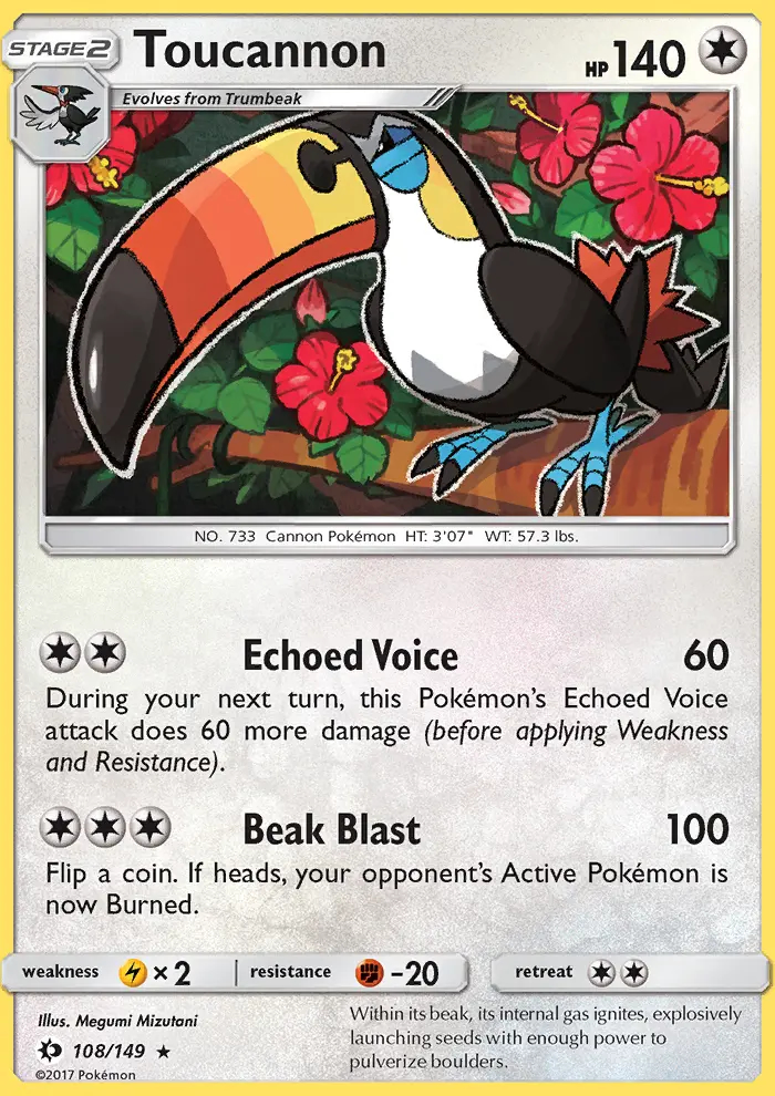 Image of the card Toucannon