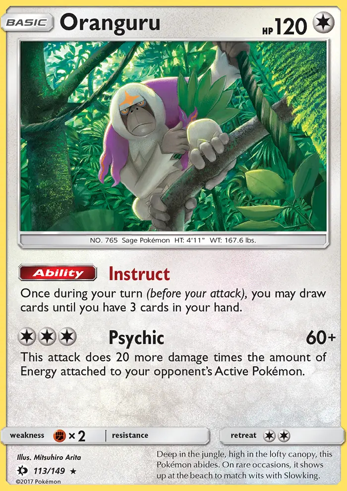 Image of the card Oranguru