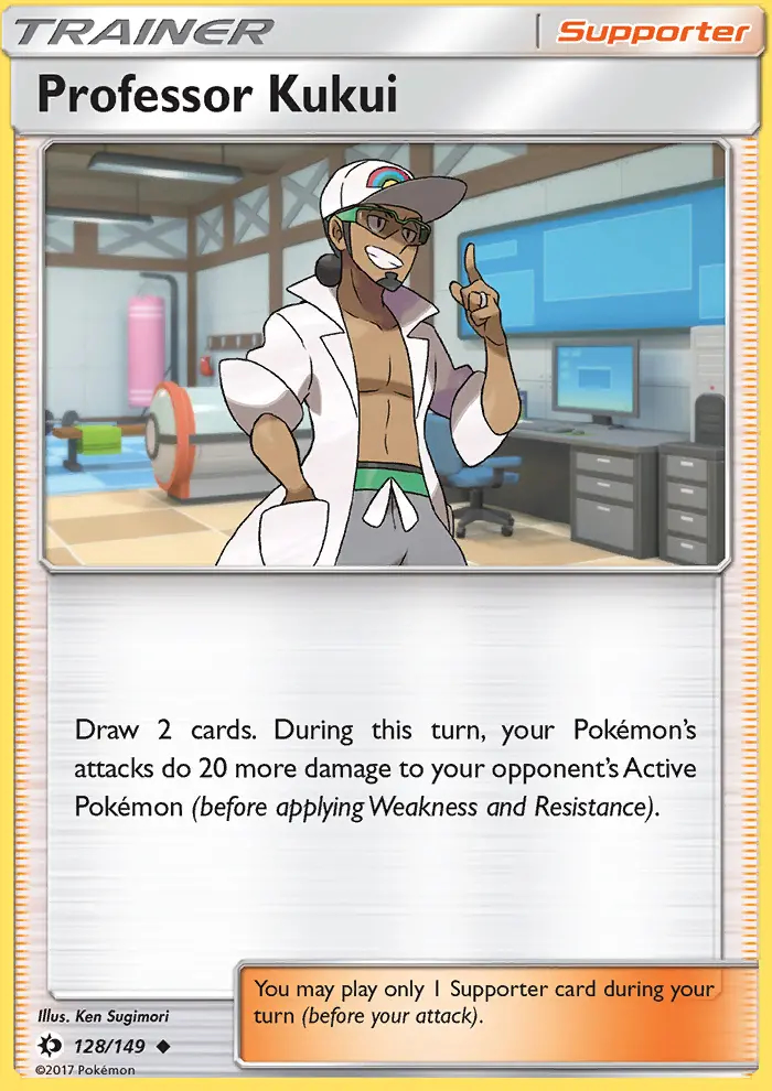 Image of the card Professor Kukui