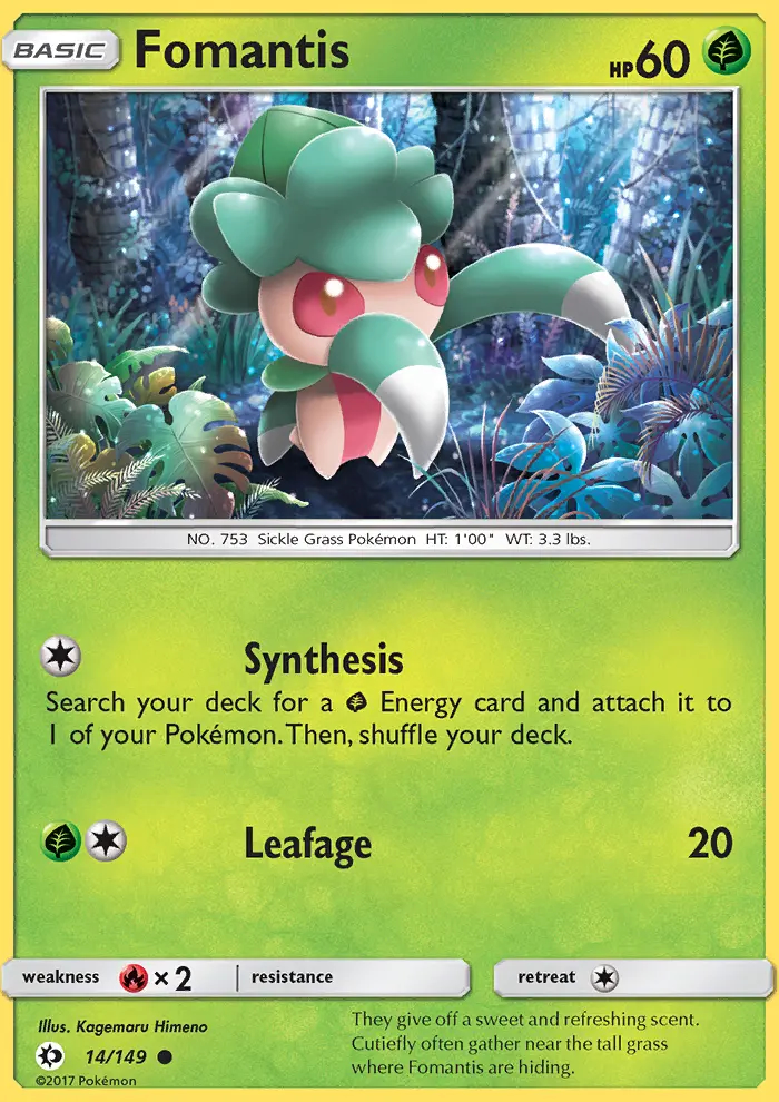 Image of the card Fomantis