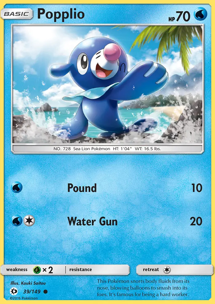 Image of the card Popplio
