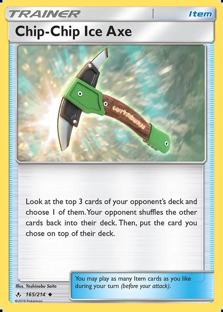 Image of the card Chip-Chip Ice Axe