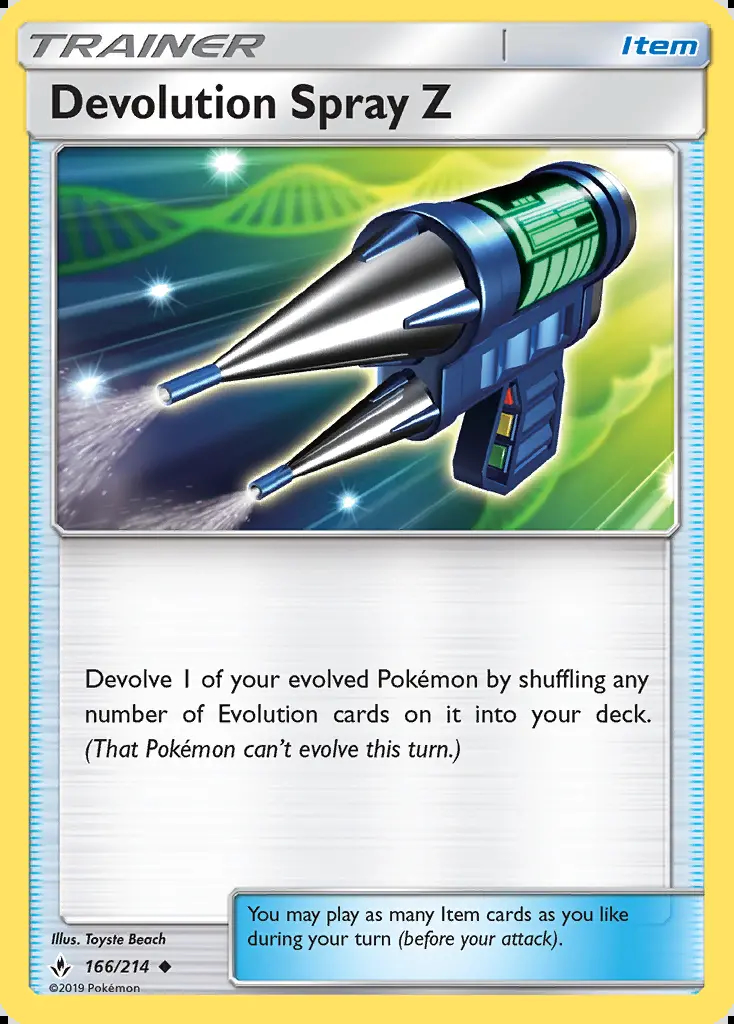 Image of the card Devolution Spray Z