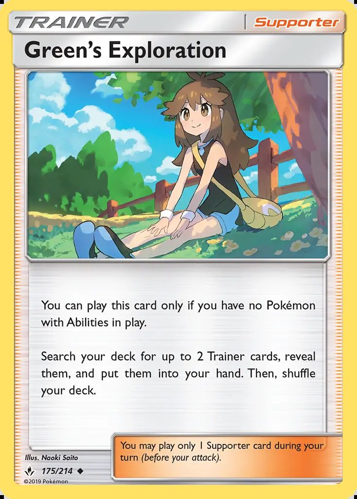 Image of the card Green’s Exploration