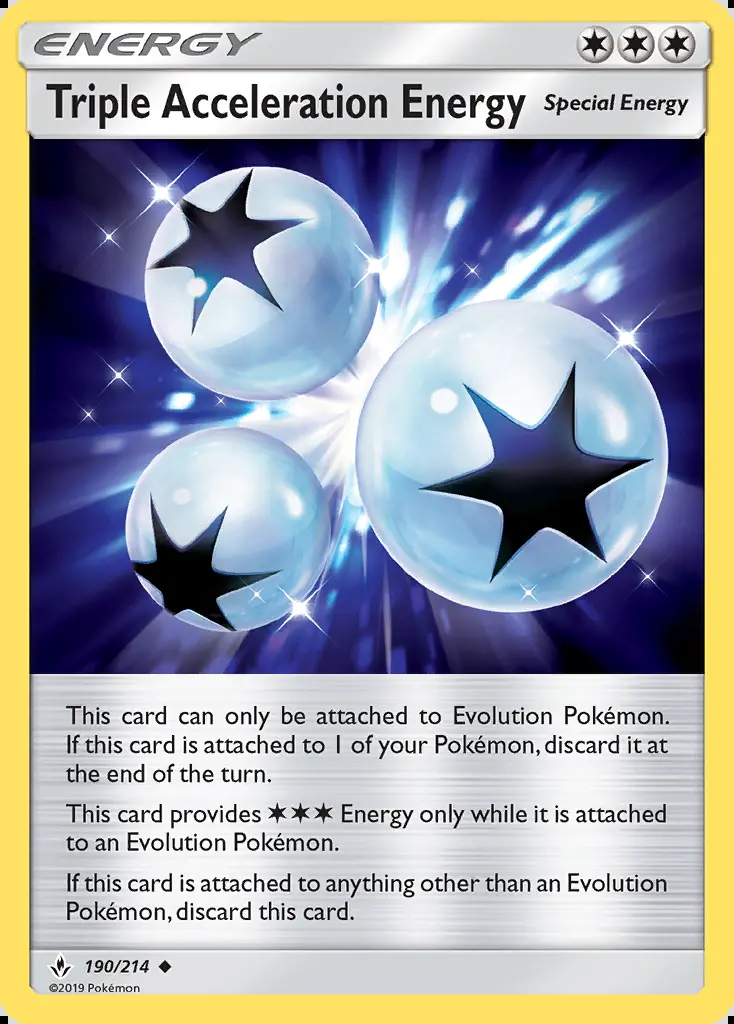 Image of the card Triple Acceleration Energy