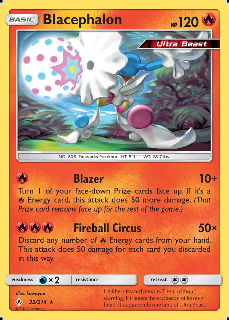 Image of the card Blacephalon