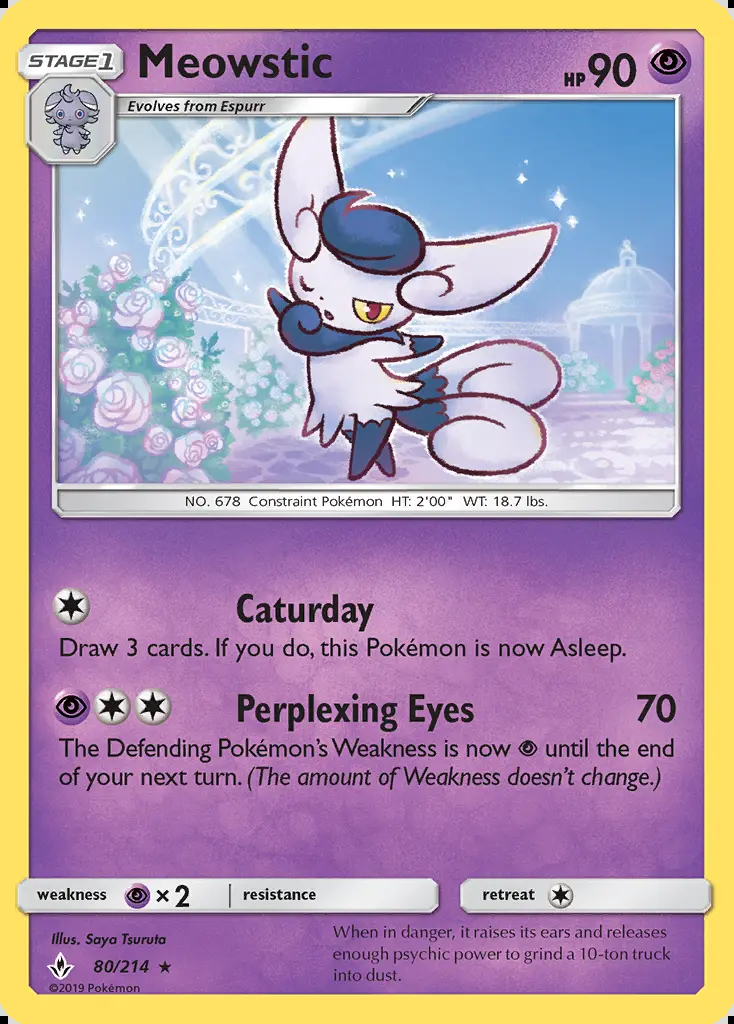 Image of the card Meowstic