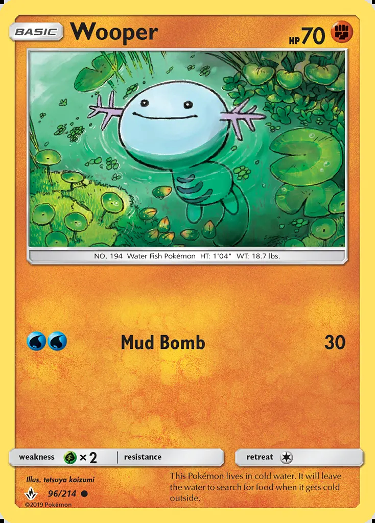 Image of the card Wooper