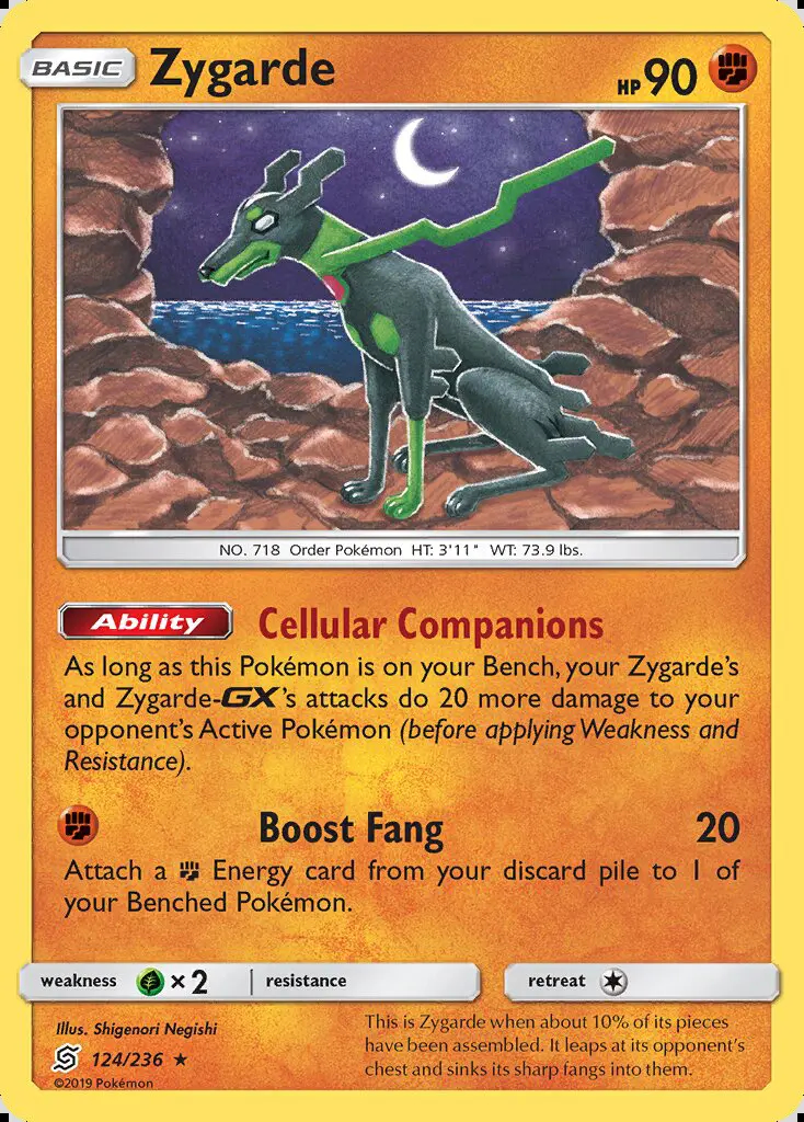 Image of the card Zygarde