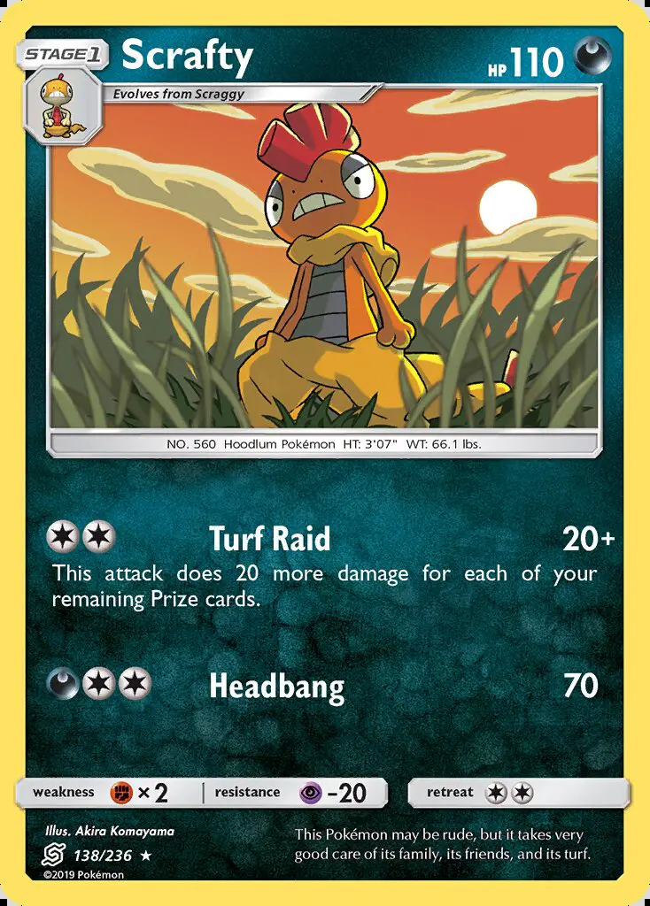 Image of the card Scrafty