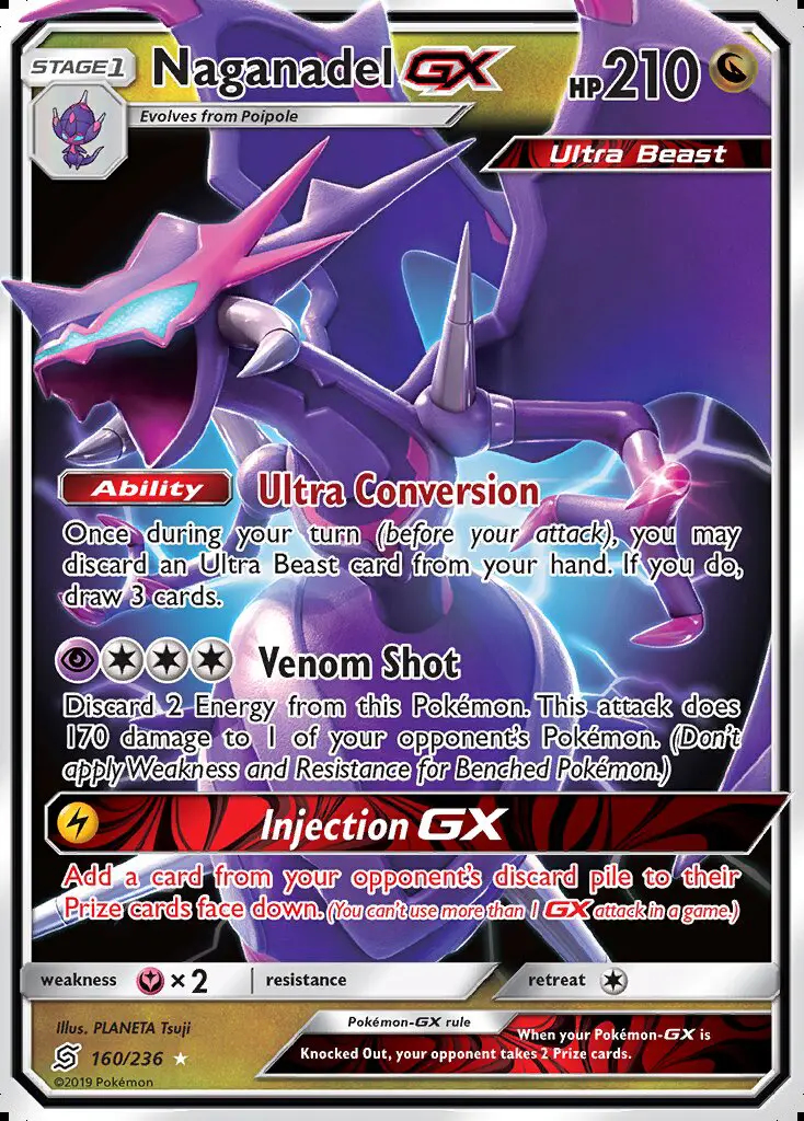 Image of the card Naganadel GX