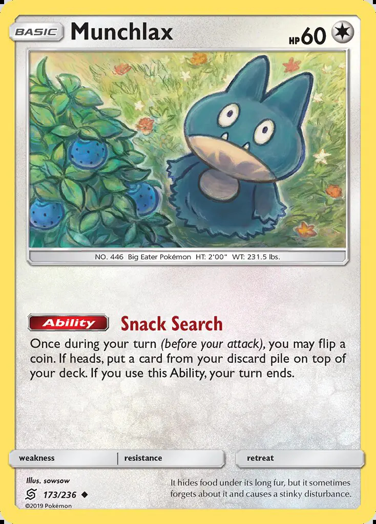 Image of the card Munchlax