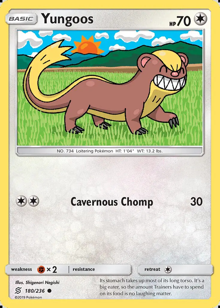 Image of the card Yungoos