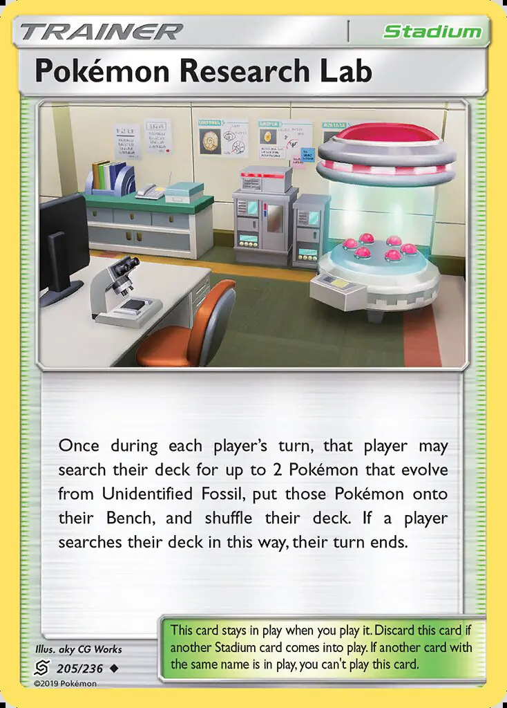 Image of the card Pokémon Research Lab