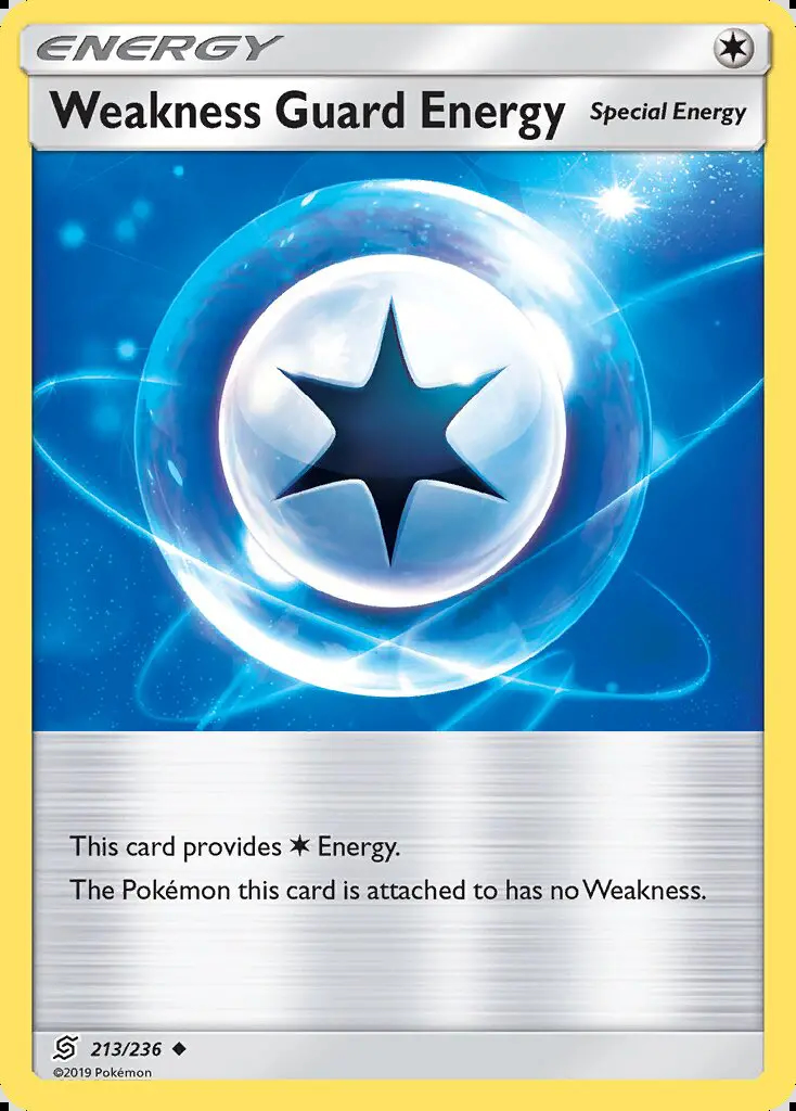 Image of the card Weakness Guard Energy