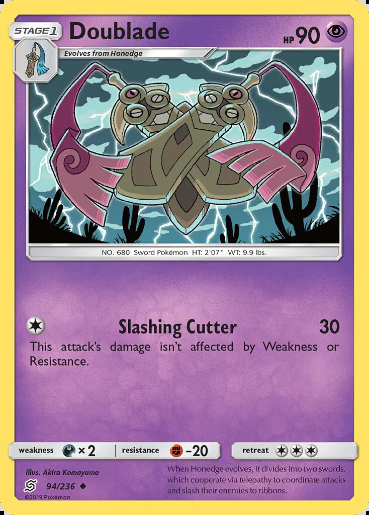 Image of the card Doublade