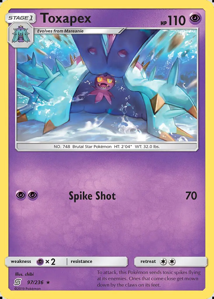 Image of the card Toxapex