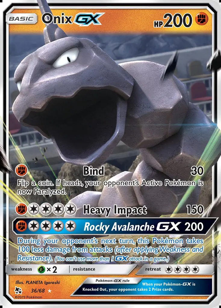Image of the card Onix GX